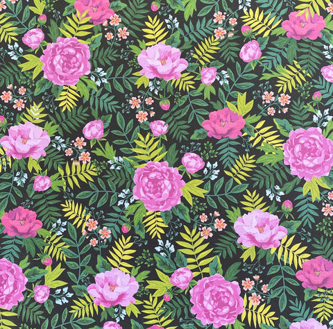 Pink Paislee '5th & Monaco' #9 single sided patterned paper