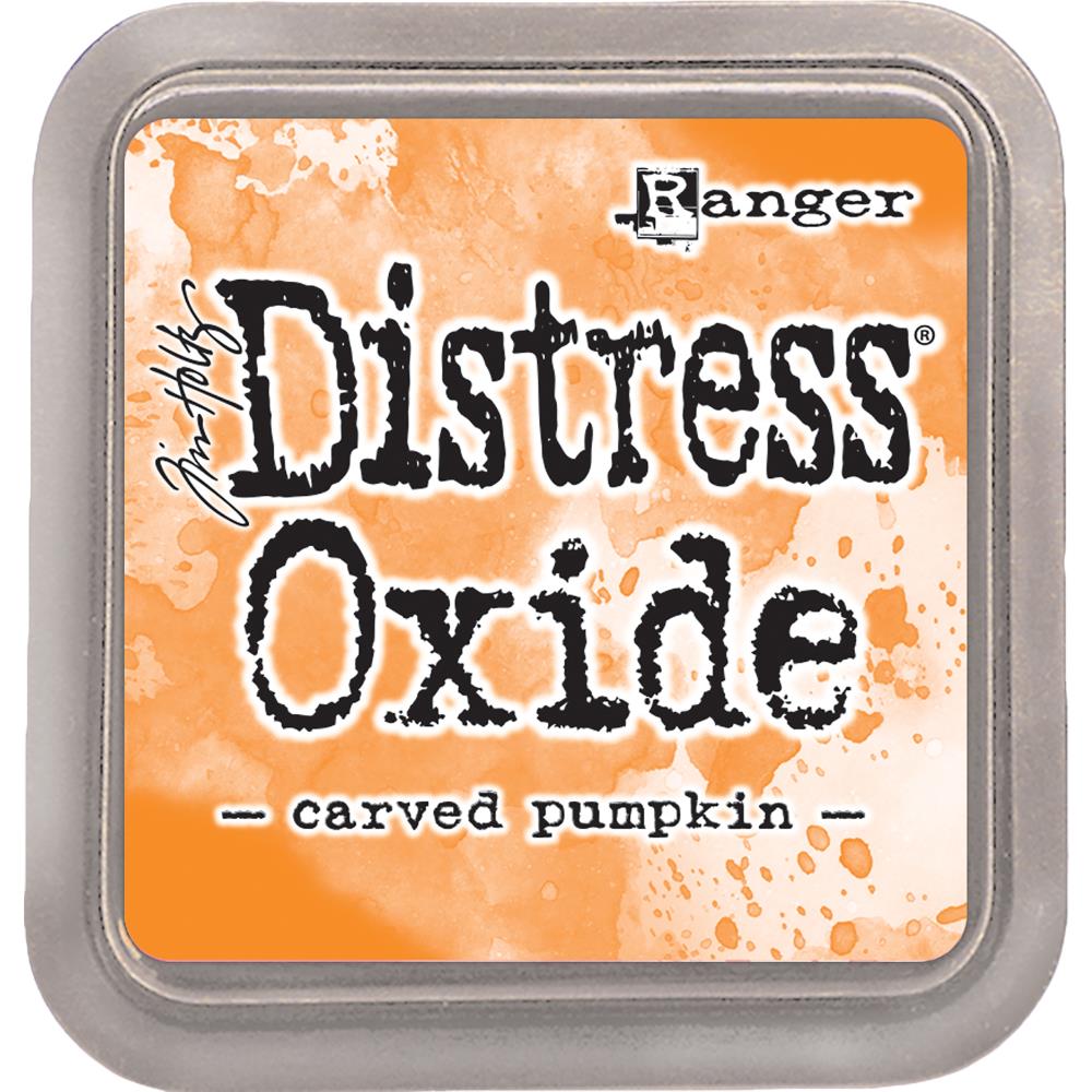 TH distress oxide carved pumpkin ink pad