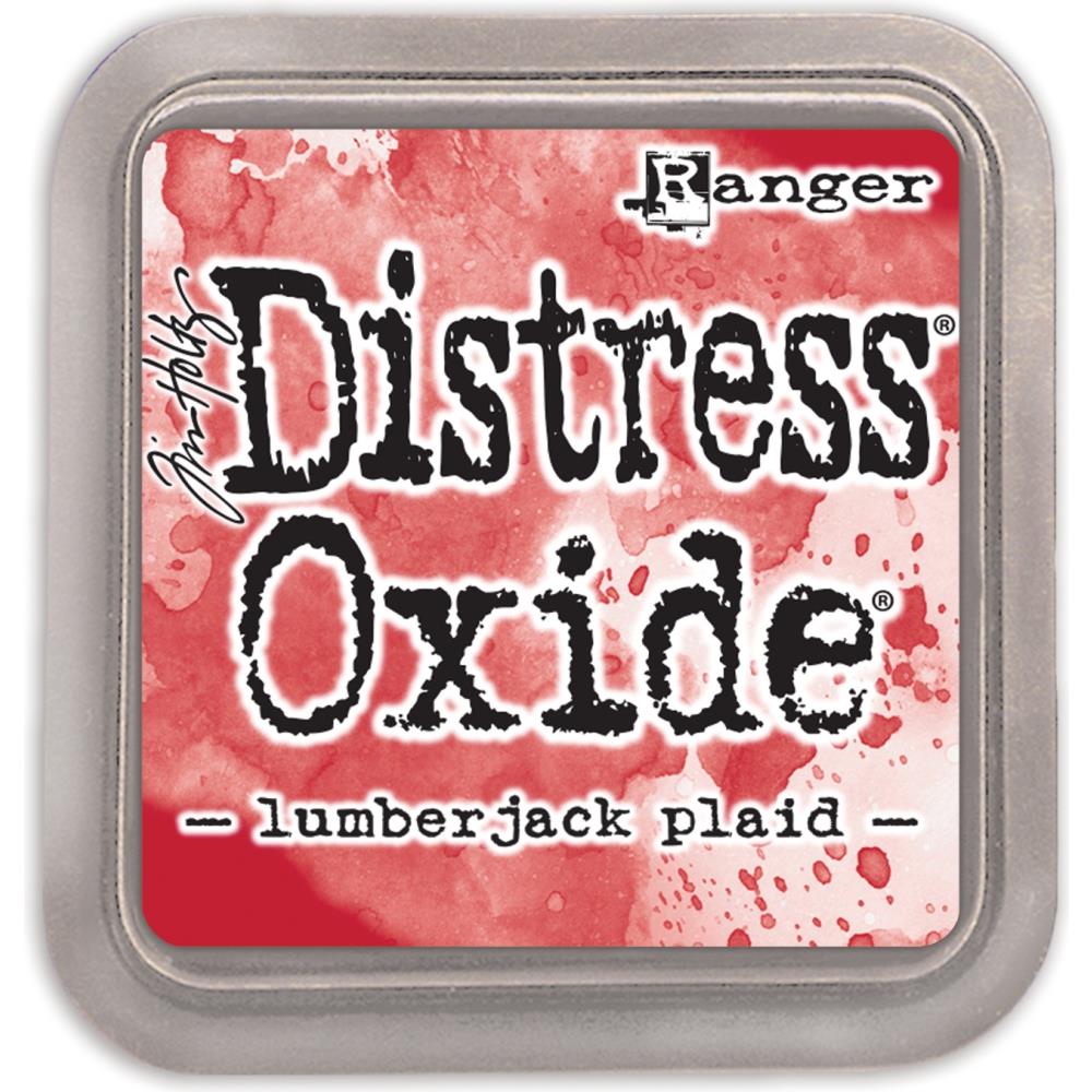 Tim Holtz distress oxide Lumberjack Plaid ink pad