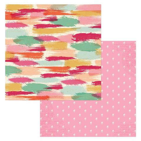 Bo Bunny 'Beautiful Things' Brushed ds patterned paper