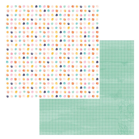 Bo Bunny 'Beautiful Things' dotted ds patterned paper