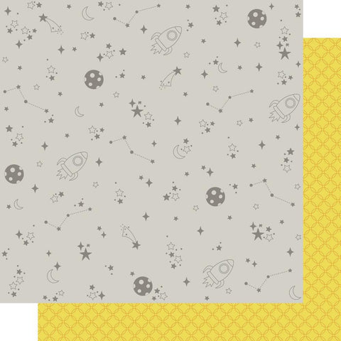 Bella Blvd 'To the moon' shoot for the moon ds patterned paper