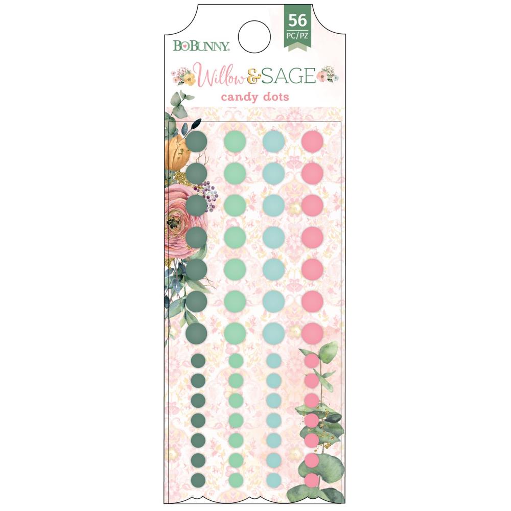 Bo Bunny 'Willow & Sage' candy dots