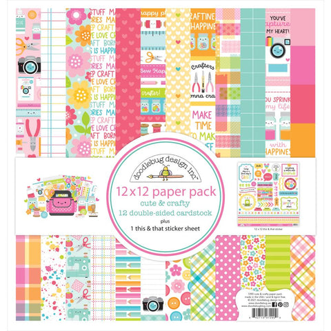 Doodlebug 'Cute & Crafty collection pack
