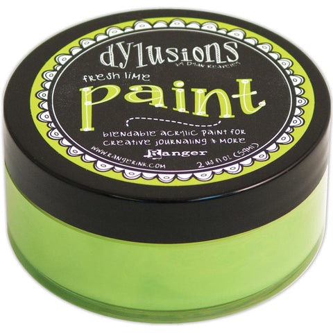 Dylusions fresh lime acrylic paint