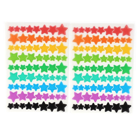 Elle's Studio acetate star stickers