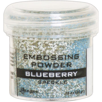Ranger speckle blueberry embossing powder