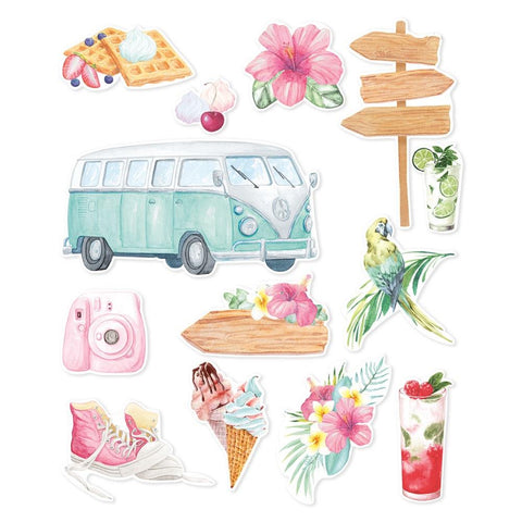 P13 Summer Vibes diecuts (13 pieces)