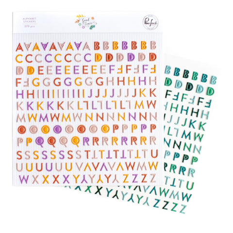 Pink Fresh Studio 'Good Times' mini alphabet stickers