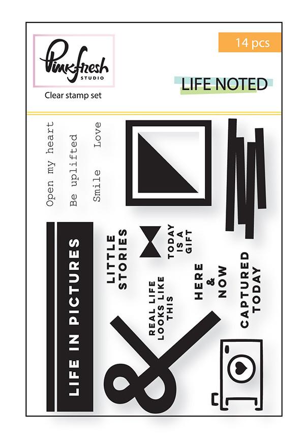 PFS 'Life noted' stamp set