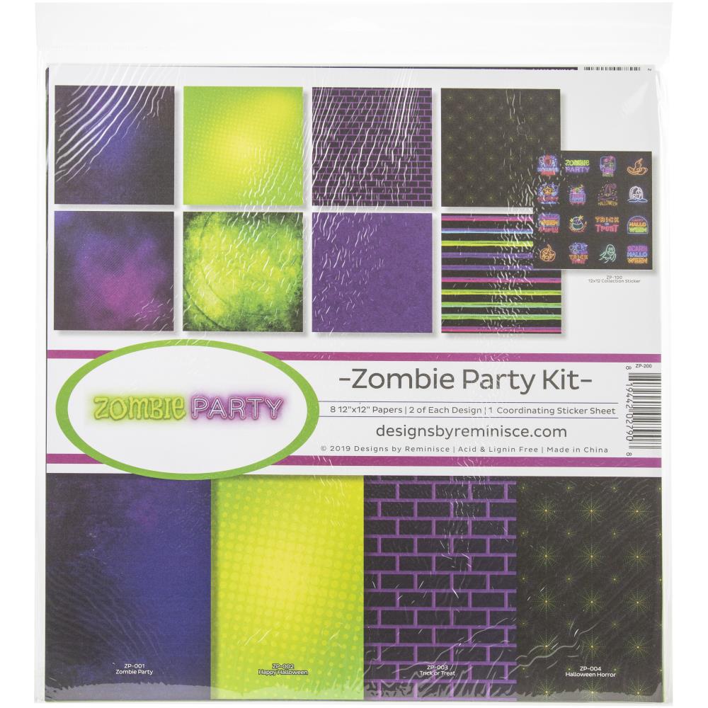 Reminisce 'Zombie party' collection pack