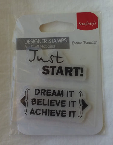 ScrapBerry's create wonder stamp