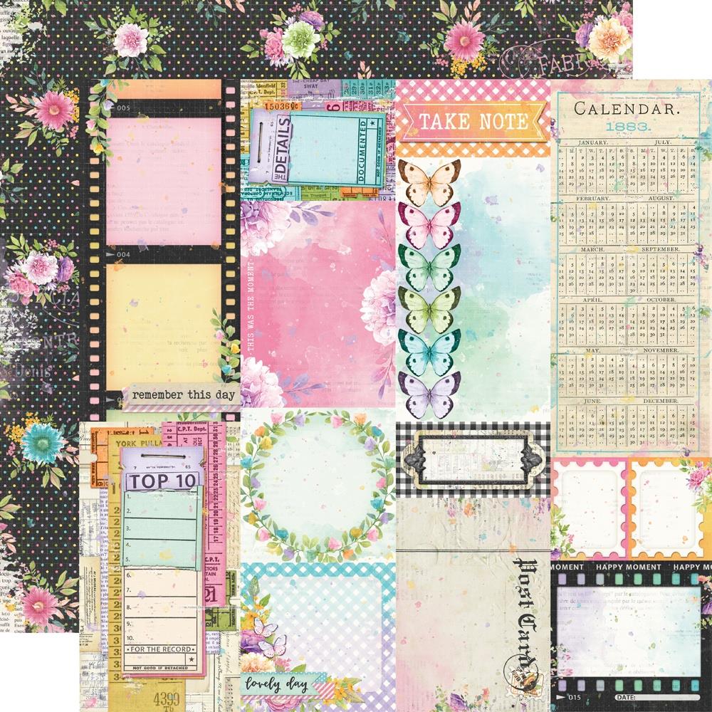 Simple Stories 'Life in Bloom' journal elements ds pp