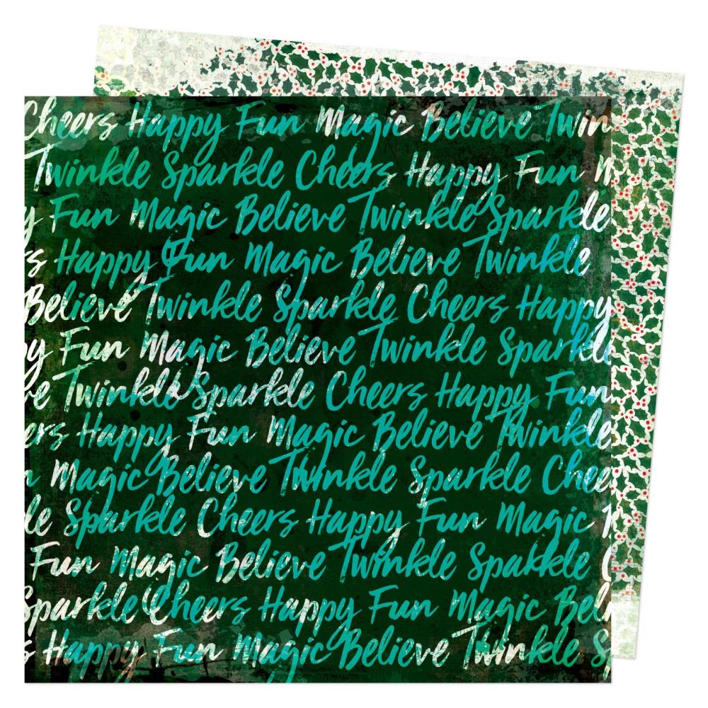 Vicki Boutin 'Warm Wishes' believe in magic ds patterned paper