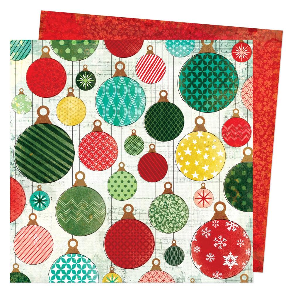 Vicki Boutin 'Warm Wishes' deck the halls ds patterned paper
