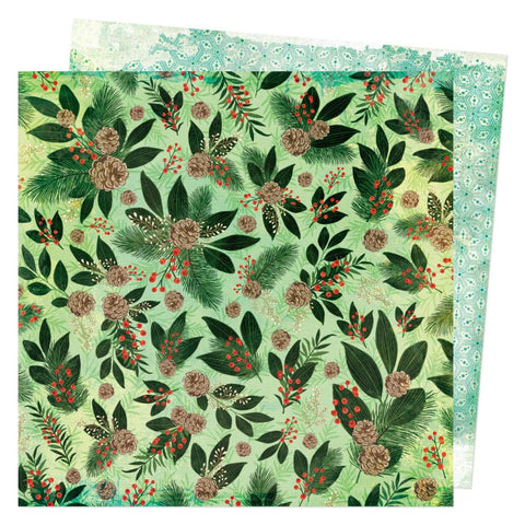 Vicki Boutin 'Warm Wishes' evergreen ds patterned paper