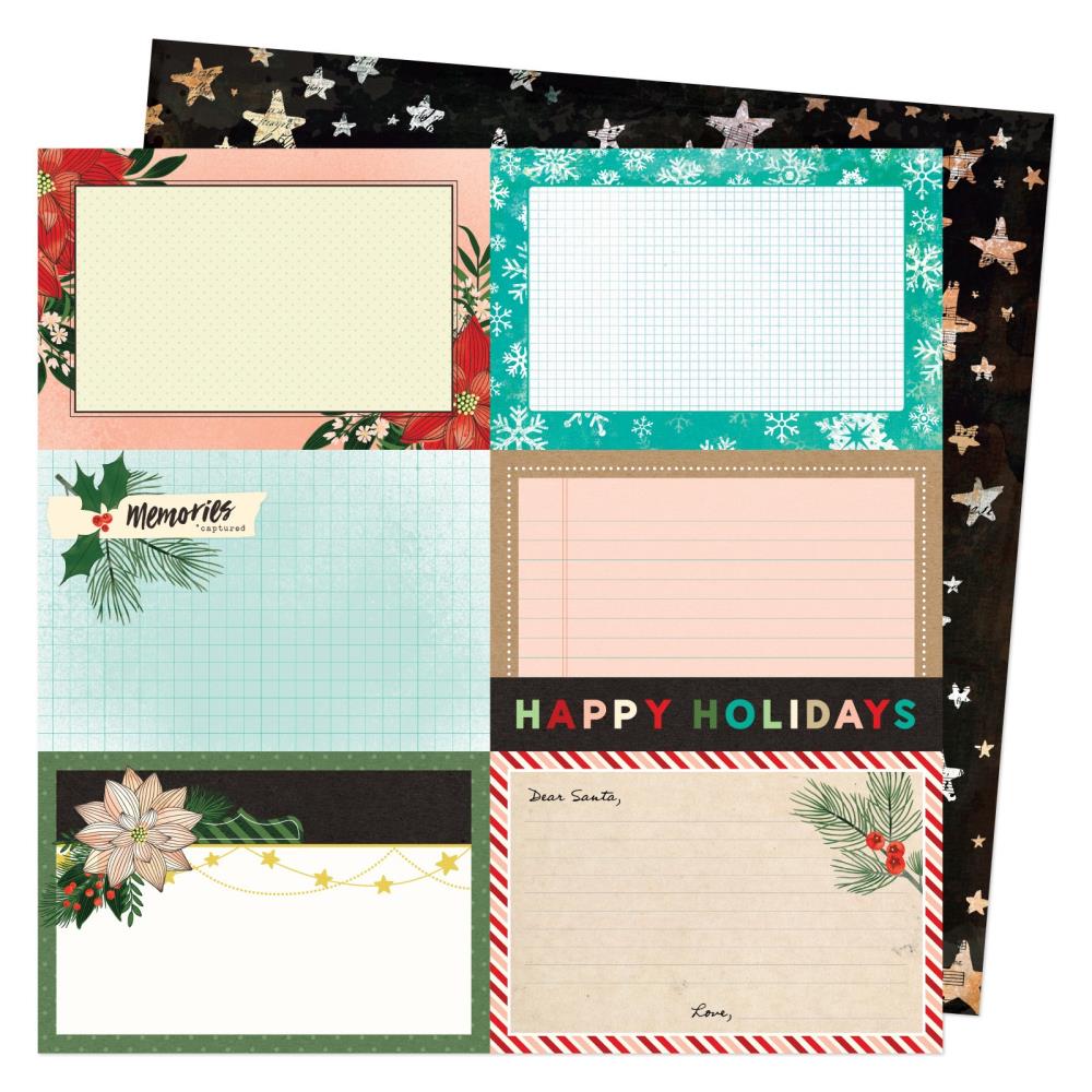 Vicki Boutin 'Warm Wishes' happy holidays ds patterned paper