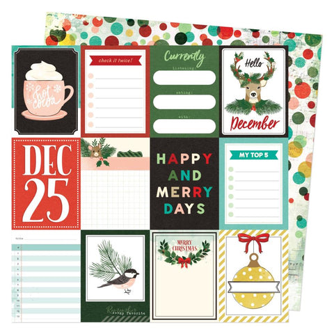 Vicki Boutin 'Warm Wishes' hello December ds patterned paper