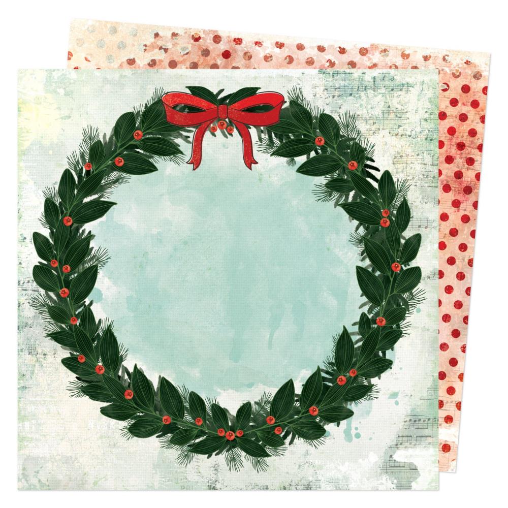 Vicki Boutin 'Warm Wishes' holiday wishes ds patterned paper