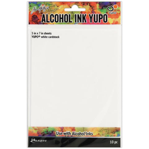 Ranger Tim Holtz 5"x7" alcohol ink YUPO (10)